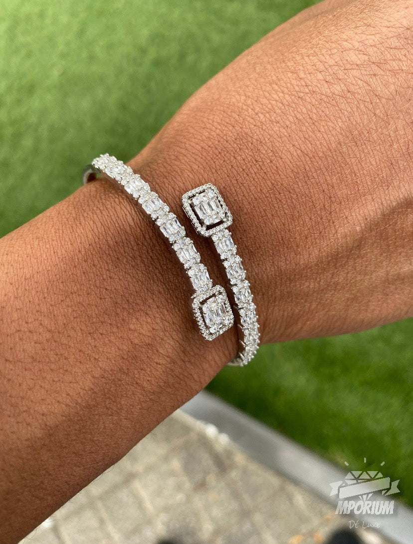 Diamanté Baguette Bracelet image 3