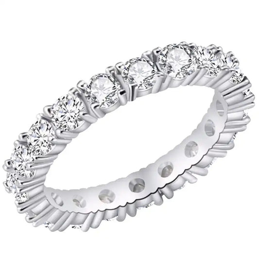 Diamanté Tiffany Ring  image 0