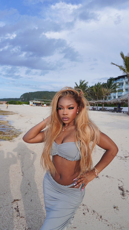 Sandi Co-ord With Rope Embelishment