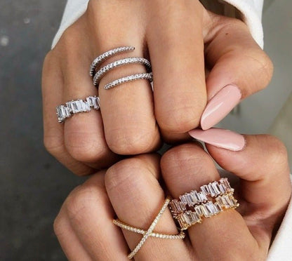 Helix Diamanté Ring image 5