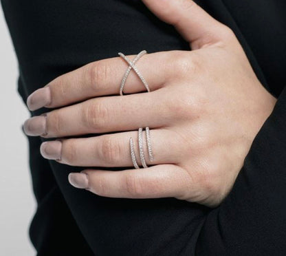 Helix Diamanté Ring image 8