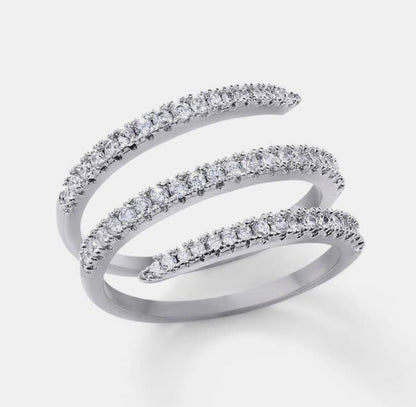 Helix Diamanté Ring image 0