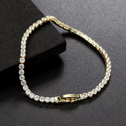 Luxe Gold Tennis Bracelet  image 2