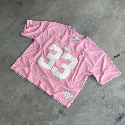 Dé Luxe Pink Jersey Top