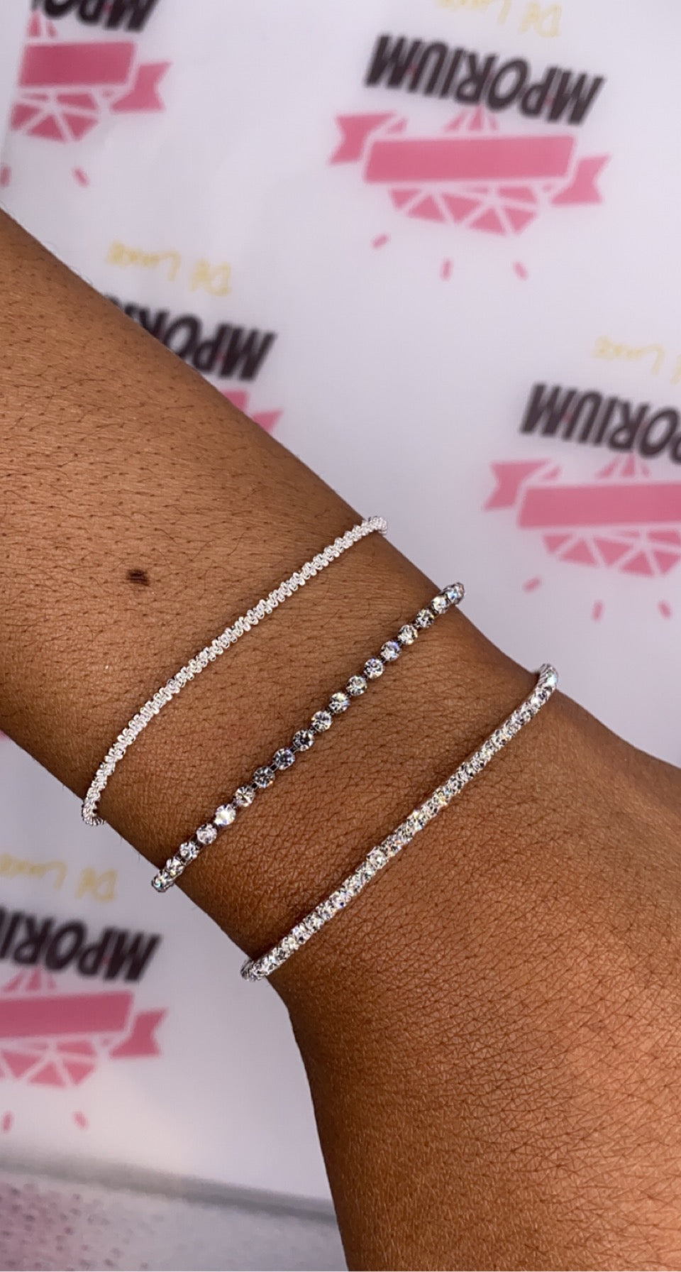 Mini Diamanté Bracelet image 1