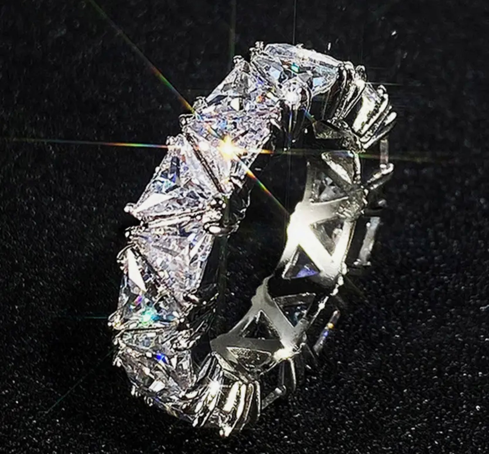 Keziah Icy Diamanté Ring image 0